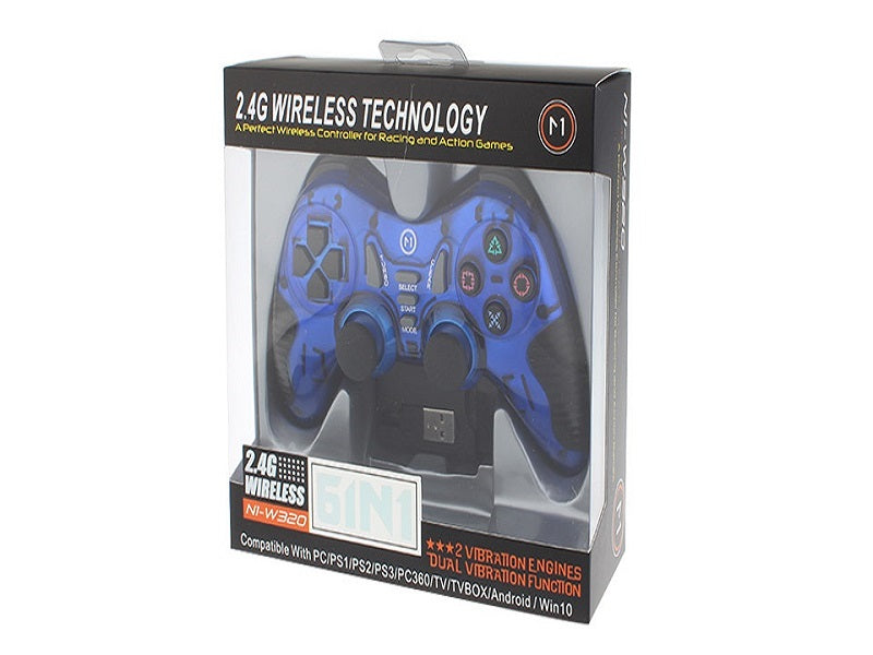 2.4G Wireless 6In1 Joystick Dual Vibrati