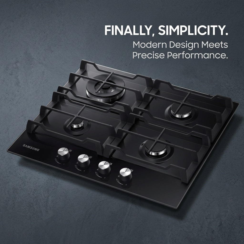 Samsung 4 Burner Gas Hob 60cm