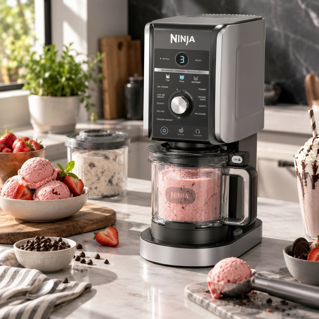 Ninja CREAMi Deluxe 10-in-1 Ice Cream