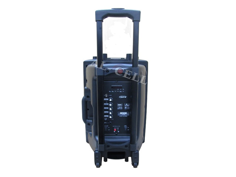 12" Trolly Speaker Wireless +Mic+Remote
