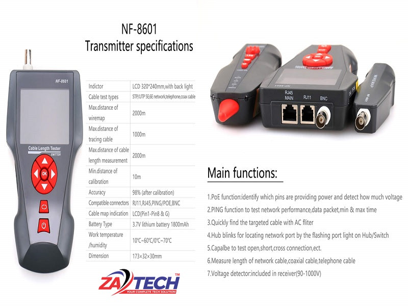 CABLE Lenghth Tester Nf-8209