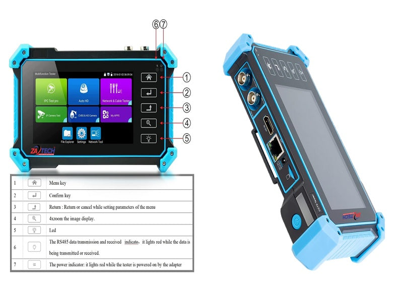 CCTV Ip Camera Tester Nf-Ipc715 Sdi