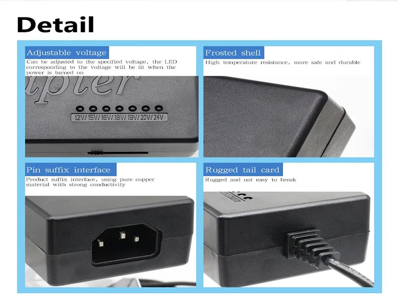 NOTEBOOK Power Adaptor 96 Watts - 8 Pin