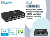 Hilook 8Port 100Mbps  Poe Switch