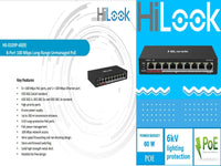 Hilook 8Port 100Mbps  Poe Switch