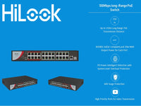 Hilook 24 Port 100Mbps  Poe Switch