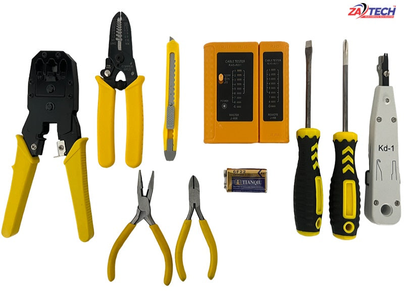NETWORK Tool Kit 10 Pcs For Computer