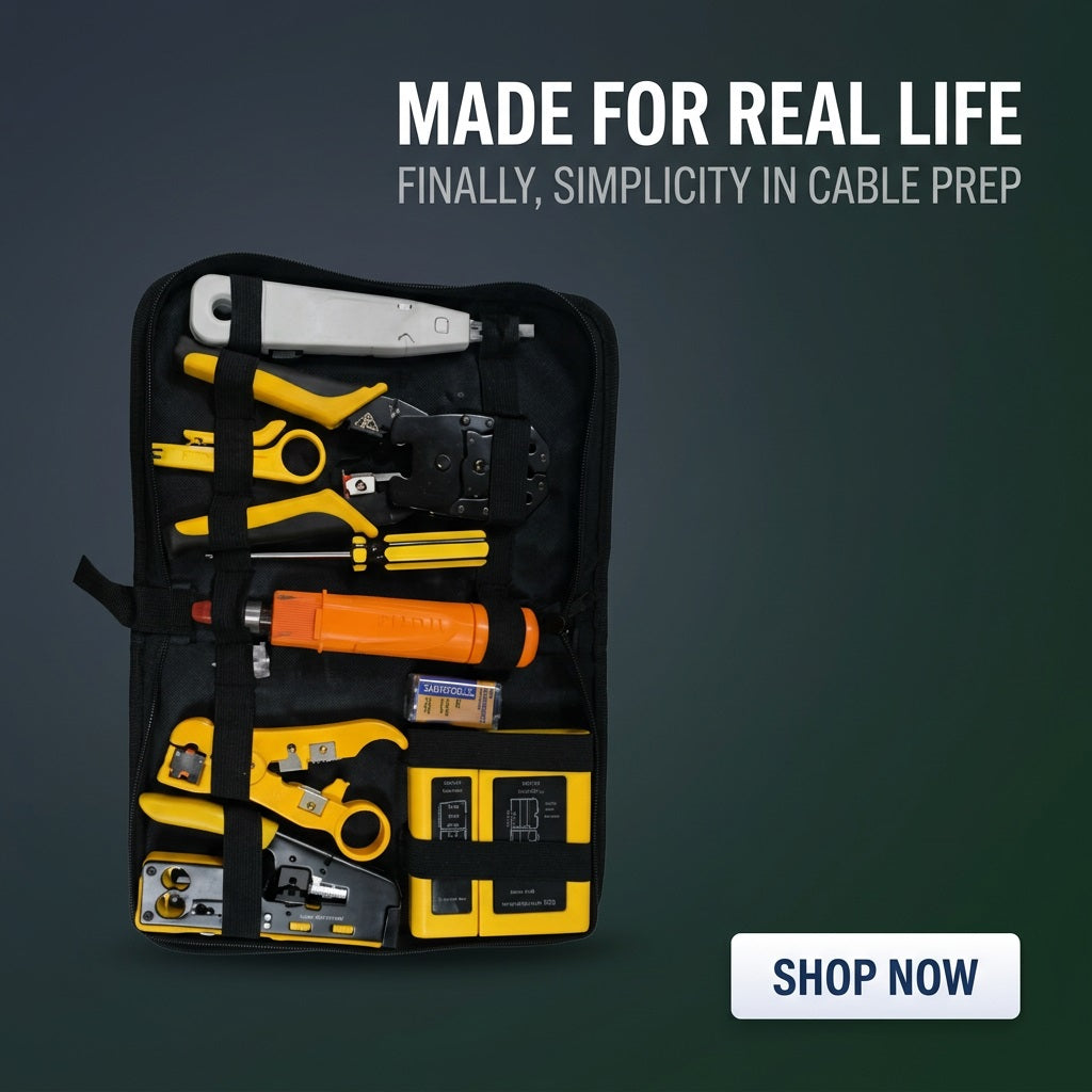 NETWORK Tool Kit 10 Pcs For Computer Exp – view 4