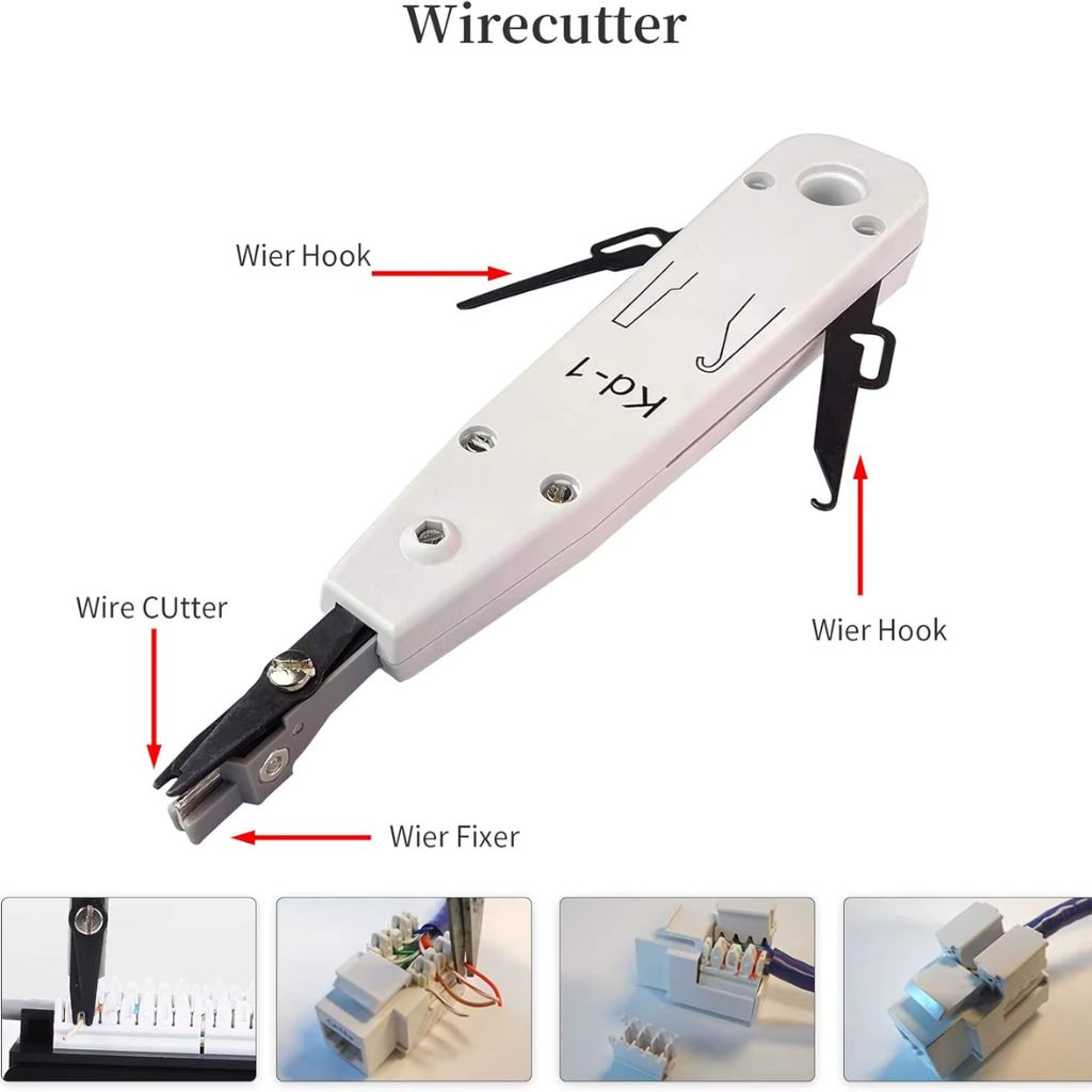 NETWORK Tool Kit 10 Pcs For Computer