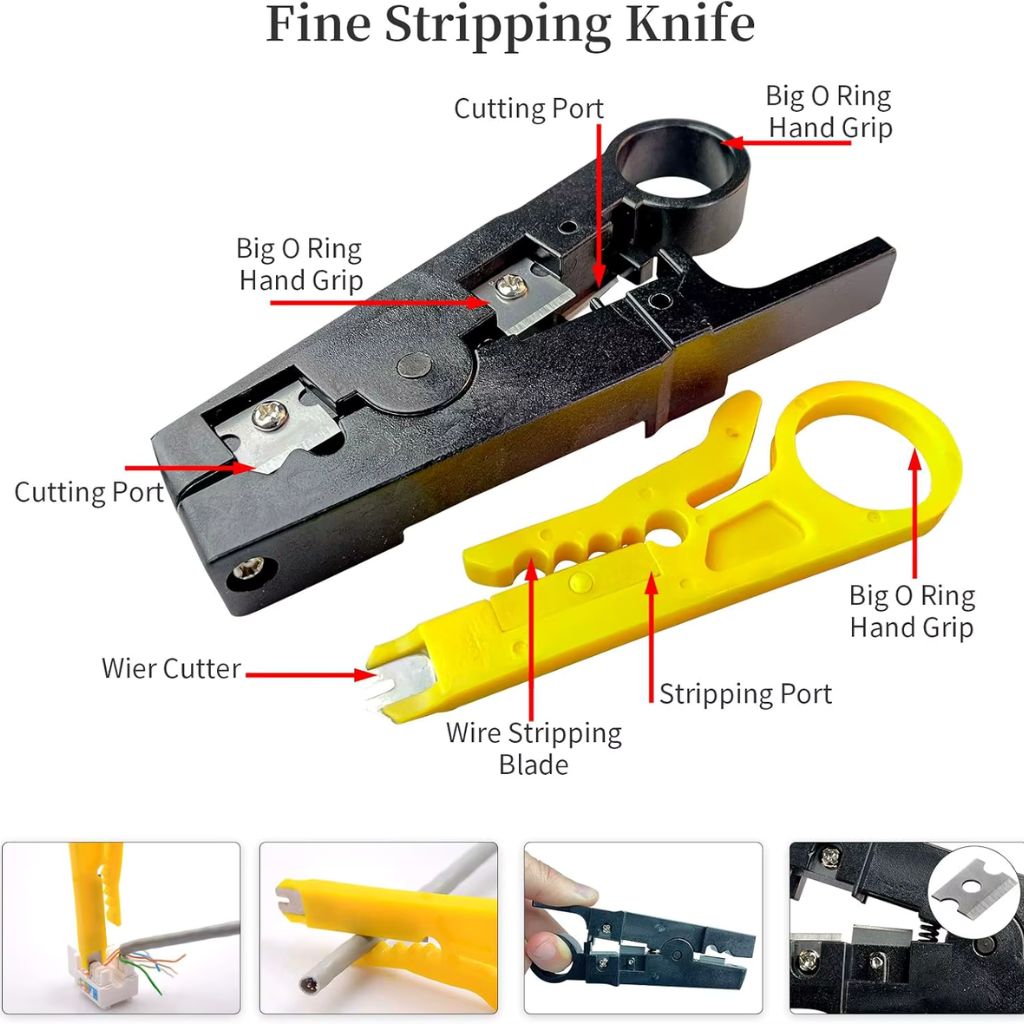 NETWORK Tool Kit 10 Pcs For Computer