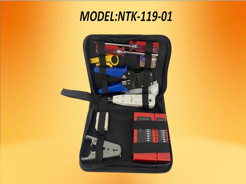 NETWORK Tool Kit 11 Pcs For Computer Exp