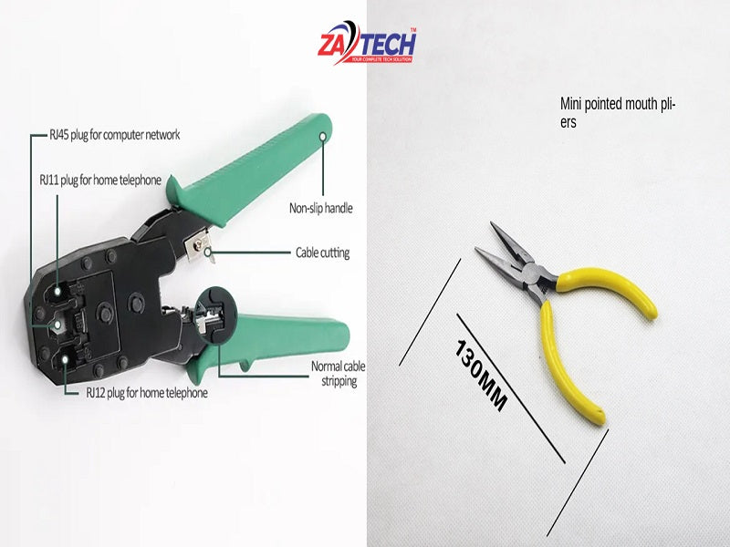 NETWORK Tool Kit 14 Pcs For Computer