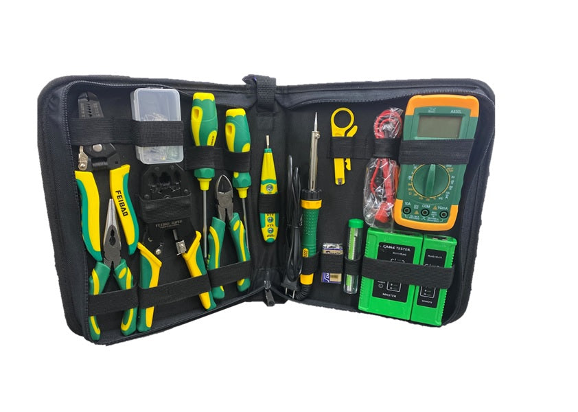 NETWORK Tool Kit 16 Pcs For Computer