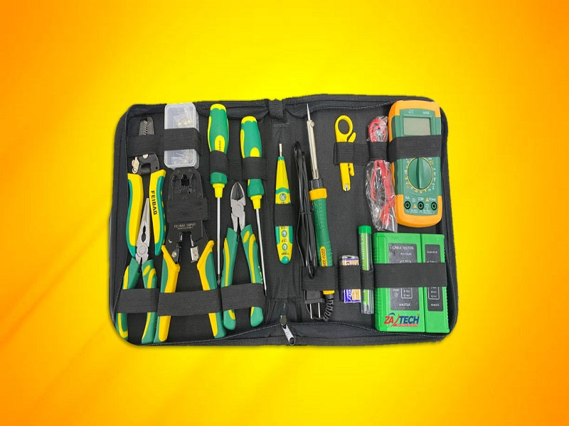 NETWORK Tool Kit 16 Pcs For Computer