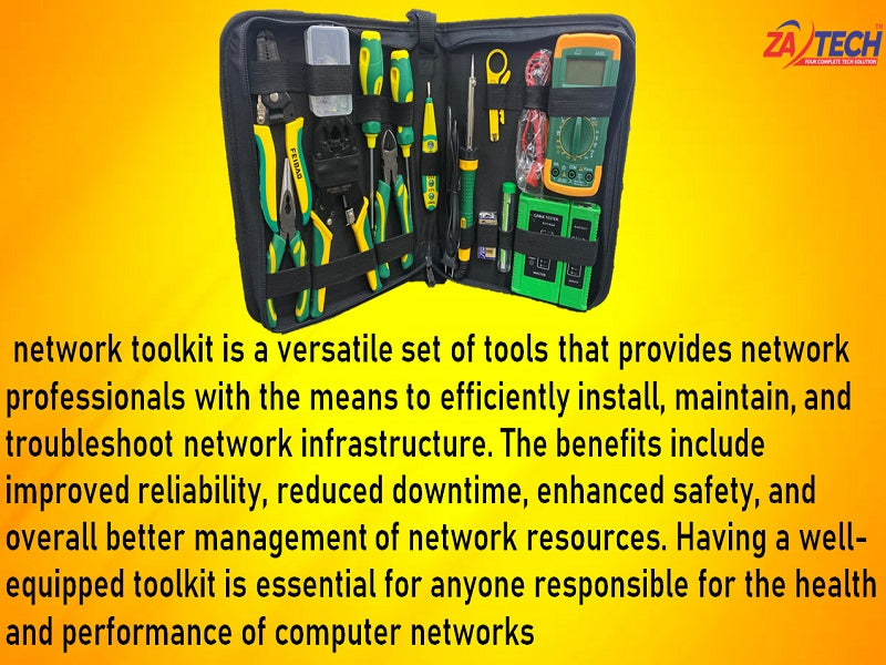 NETWORK Tool Kit 16 Pcs For Computer