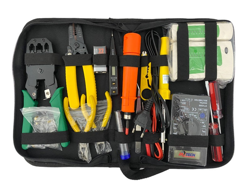 NETWORK Tool Kit 17 Pcs For Computer