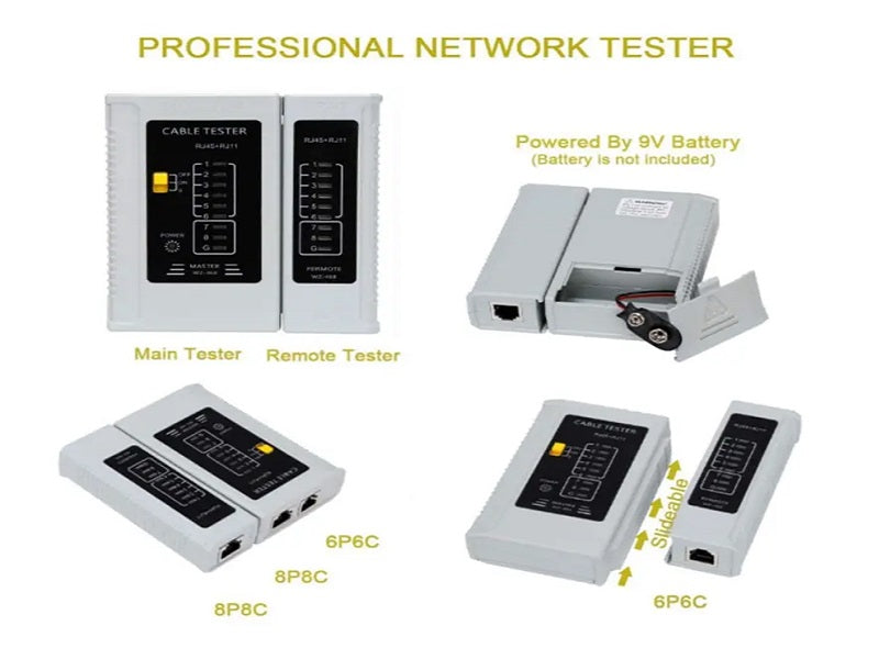 NETWORK Tool Kit 6 Pcs For Computer