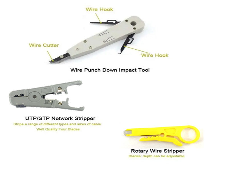 NETWORK Tool Kit 6 Pcs For Computer