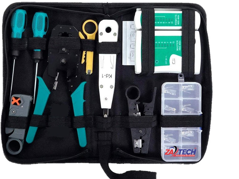NETWORK Tool Kit 12 Pcs For Computer