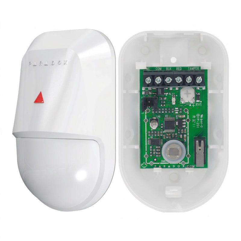 Paradox NV5-KNK Wired Indoor PIR Motion Detector - 10m Range, 5 Sensitivity Levels, ENVY Series