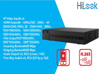 Hilook 8Ch 1U 4K Nvr No Poe