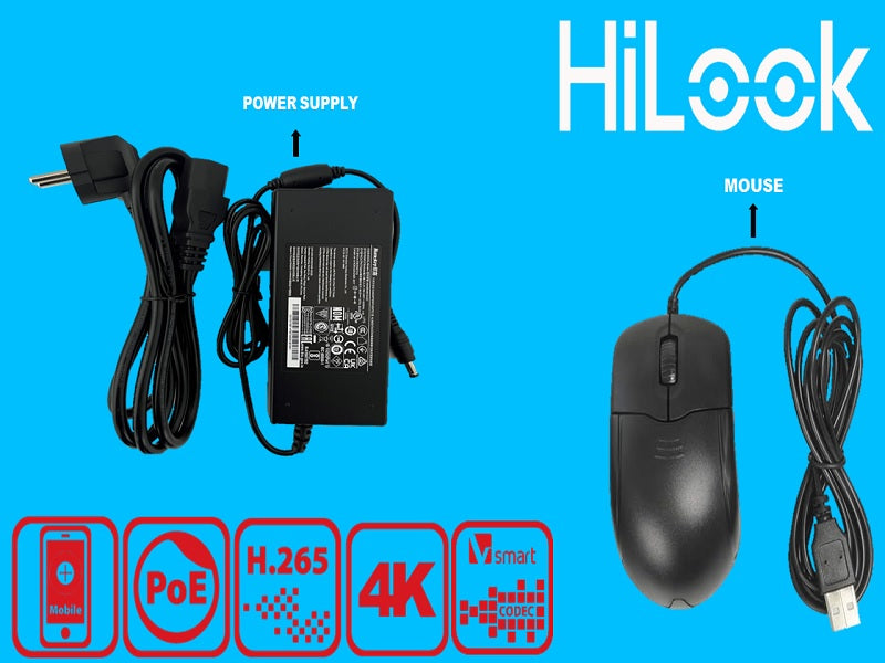 Hilook 8Ch 1U 4K Nvr With 8 Poe