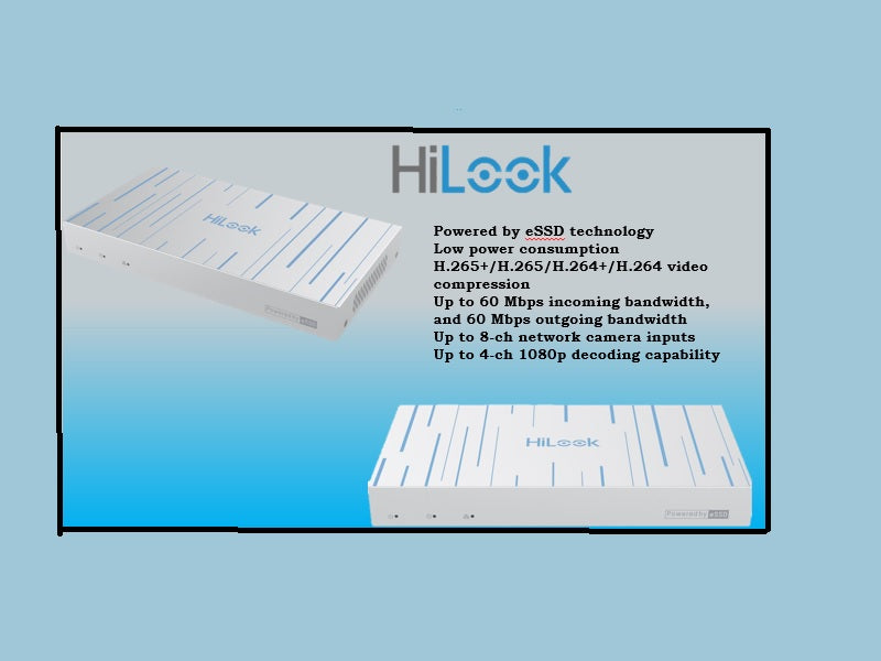Hilook 8Ch 1Tb Ssd Nvr With 8 Poe