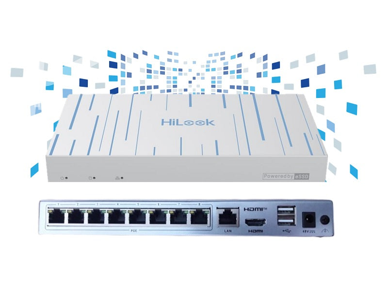 Hilook 8Ch 1Tb Ssd Nvr With 8 Poe