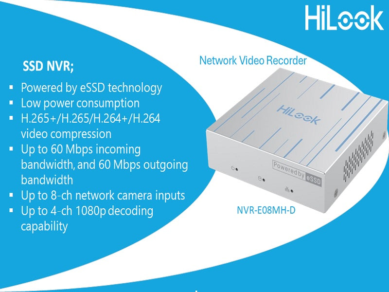 Hilook 8Ch 1Tb Ssd Nvr