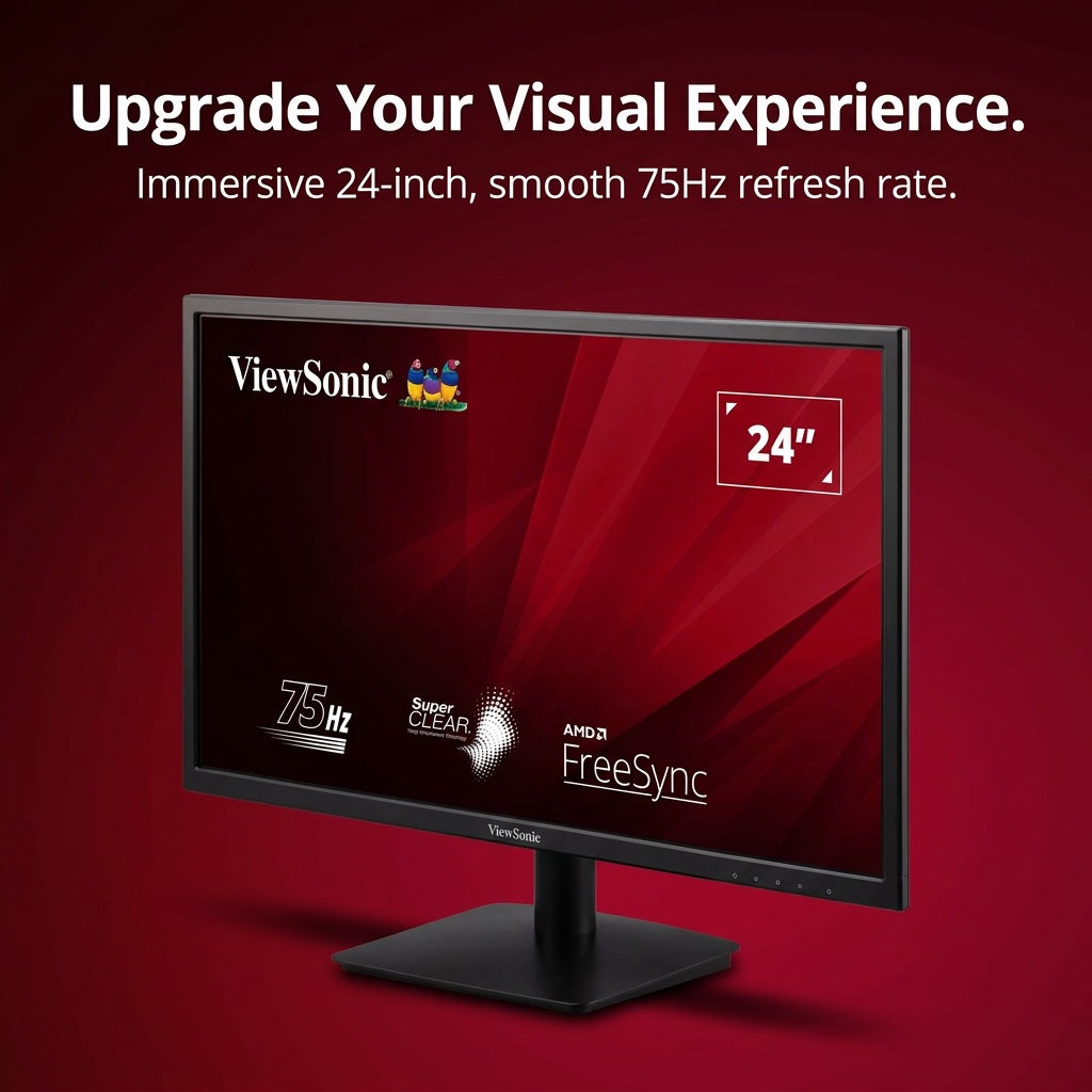 Open Box Viewsonic 23.6" LCD Monitor