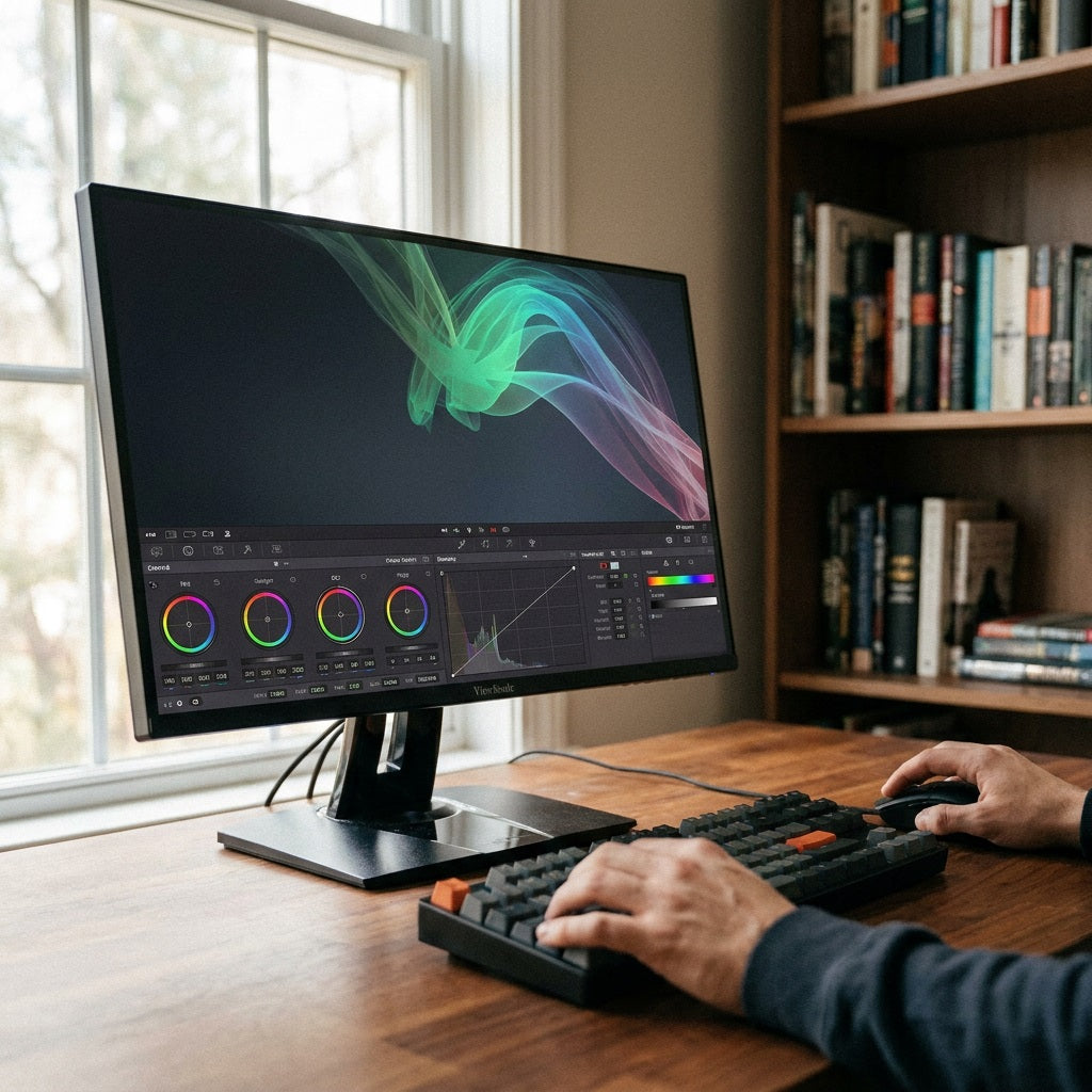 Open Box Viewsonic 23.8" LCD Monitor