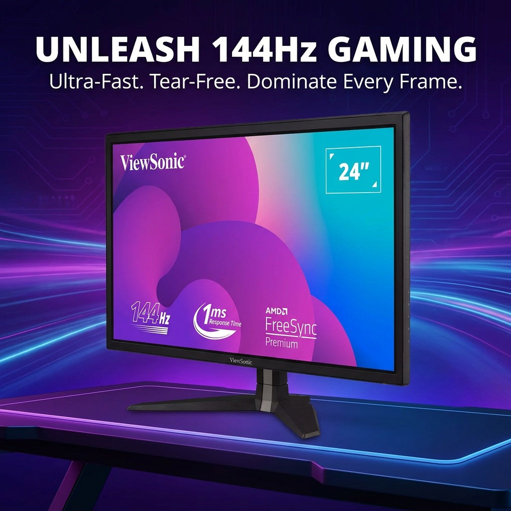 Open Box Viewsonic 23.6" LCD Monitor