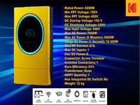 KODAK 6.2Kw 48V Solar Off-Grid Inverter