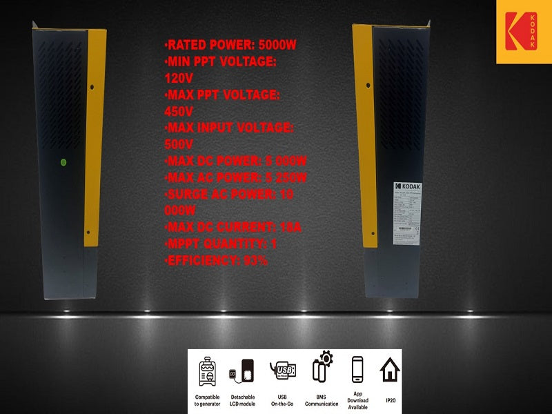 KODAK Vmiii 5Kw 48V Solar Off-Grid