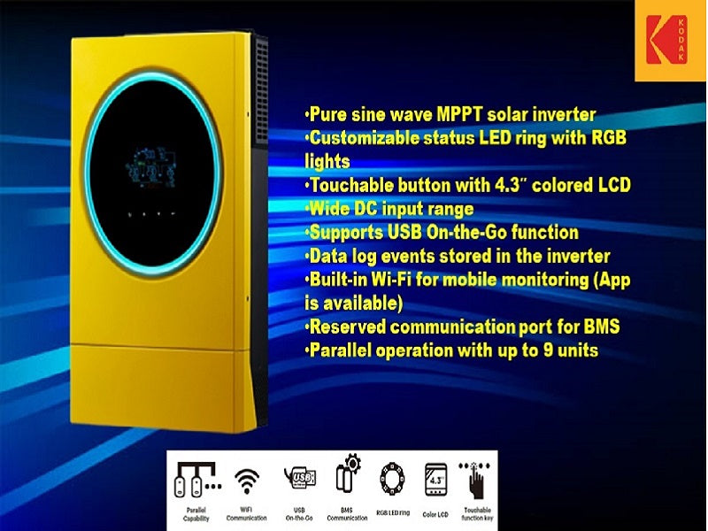 KODAK 5.6Kw 48V Solar Off-Grid Inverter