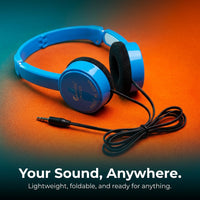 Oakorn OK-2324 Foldable Headset - 27mm Drivers, Omnidirectional Mic, In-Line Control – view 4