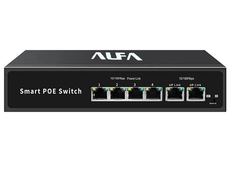 ALFA 6 Port 65W Smart Poe Switch