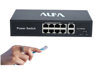 ALFA 10 Port 120W Smart Poe Switch