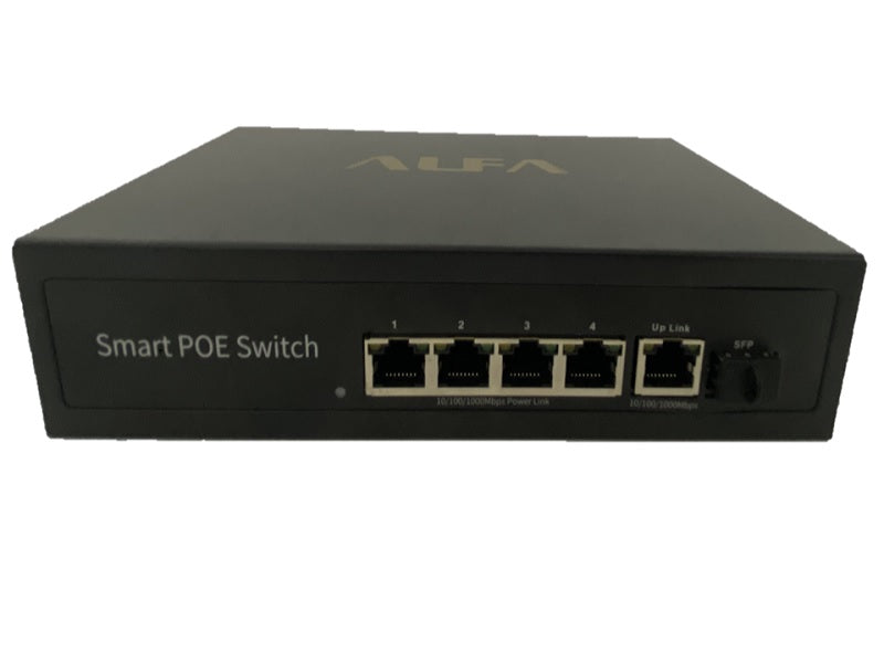 ALFA 6 Port 65W Smart Poe Gigabit Switch