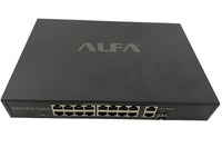 ALFA 19 Port 300W Smart Poe Switch