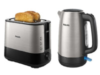 PHILIPS Viva Collection Toaster + Kettle