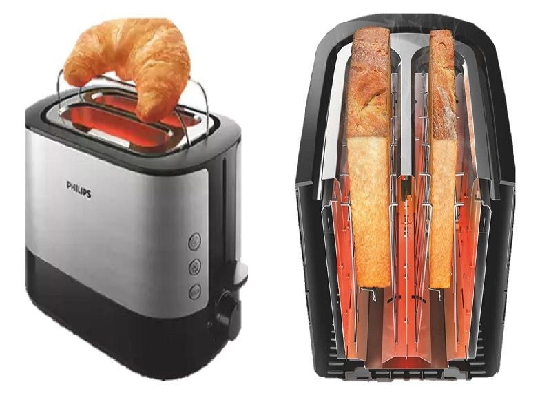 PHILIPS Viva Collection Toaster + Kettle