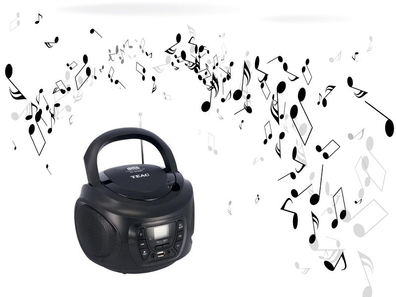 TEAC Pc-D220 Cd/Mp3/Fm Portable Radio