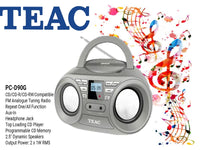 TEAC Pc-D90G Cd/Fm Portable Radio