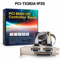 Dynamode PCI-1P2S PCI Serial Controller Card - 2x RS232 DB-9, 16C550 UART