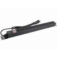 ZATECH 11-Way Power Distribution Unit PDU - Server Rack Power Strip