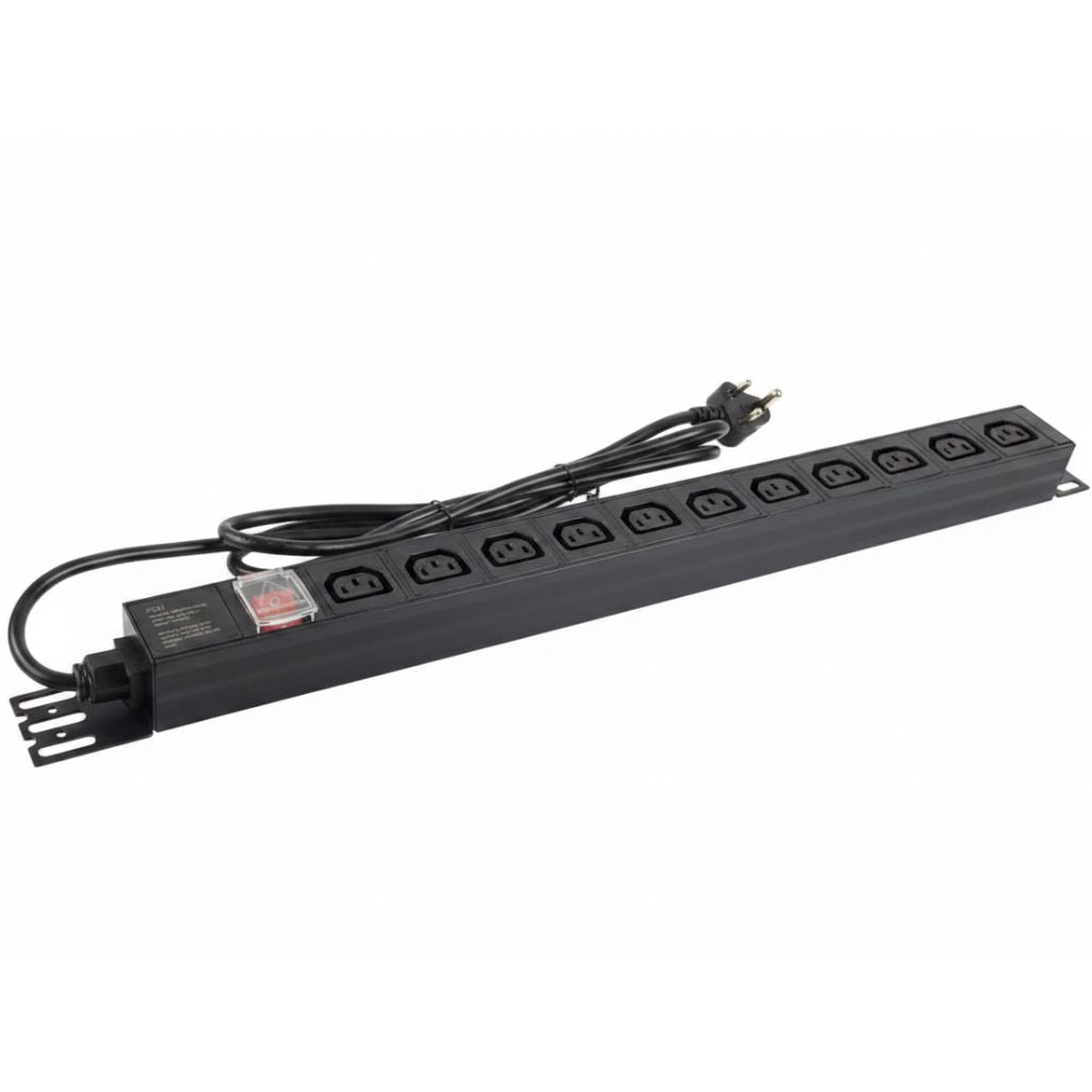 ZATECH 11-Way Power Distribution Unit PDU - Server Rack Power Strip