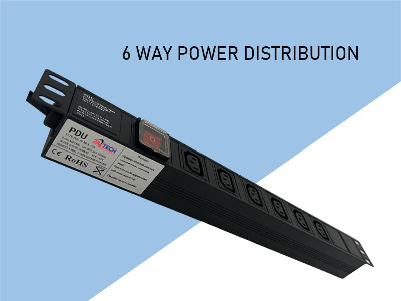 6 Way Power Distribution Unit For Server