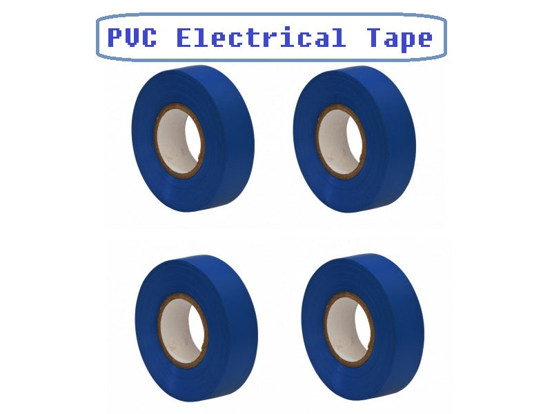 EAZITOOLS 19Mm Pvc Electrical Tapes Blue