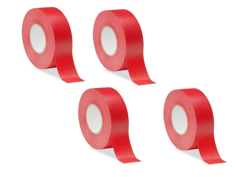 EAZITOOLS 19Mm Pvc Electrical Tapes Red